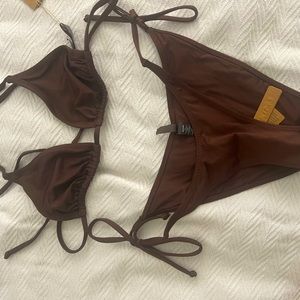 Skims Triangle String Bikini